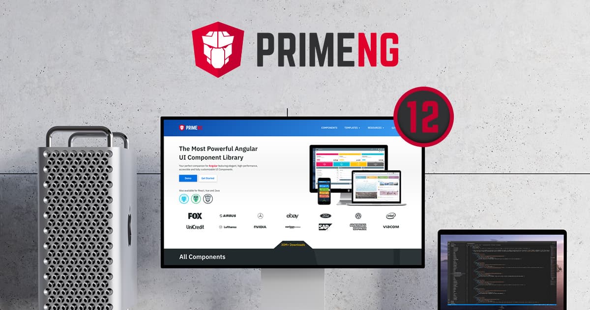 PrimeNG v12.0.0 is here!
